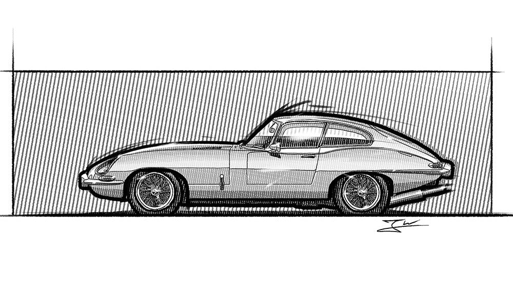 Automobil Design-Illustration