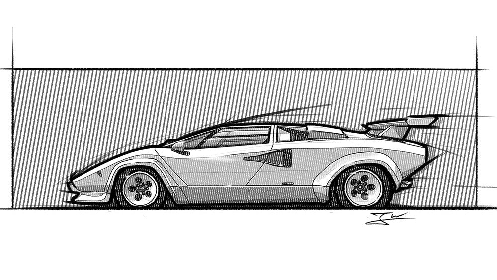 Automobil Design-Illustration