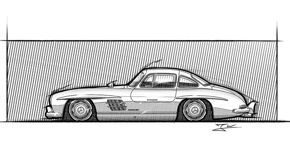 Automobil Design-Illustration
