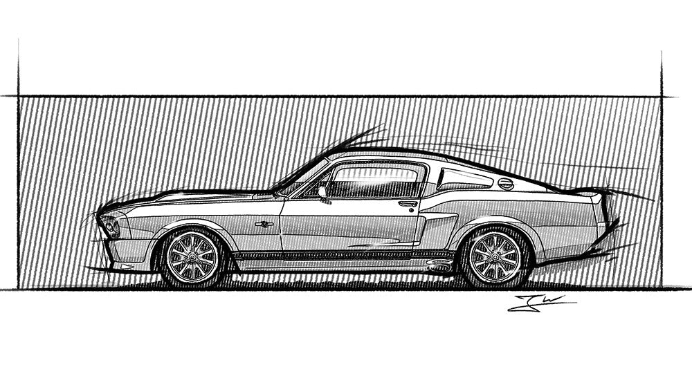 Automobil Design-Illustration