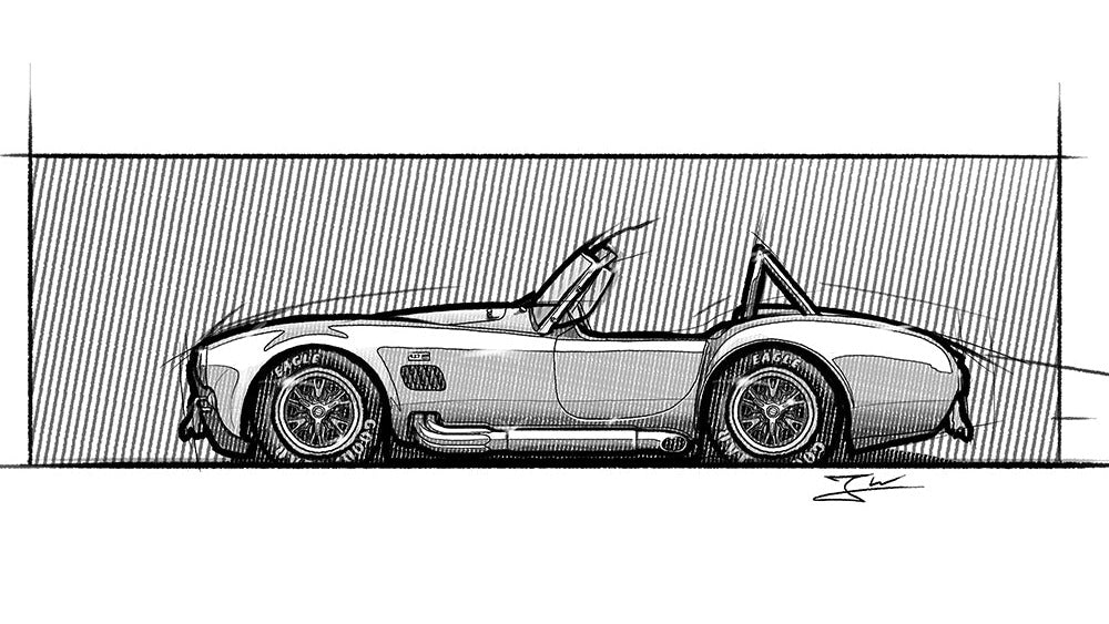 Automobil Design-Illustration