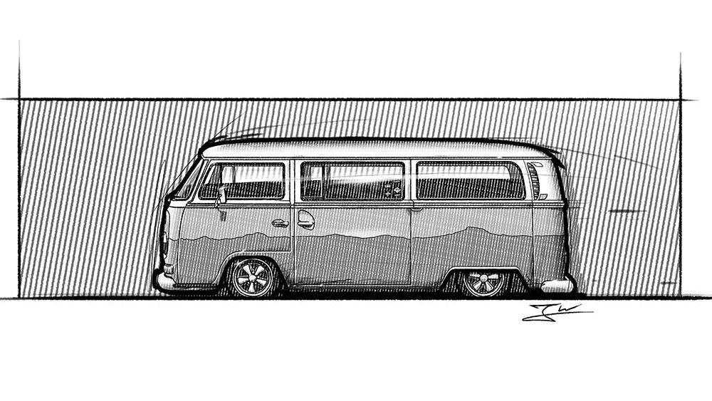 Automobil Design-Illustration
