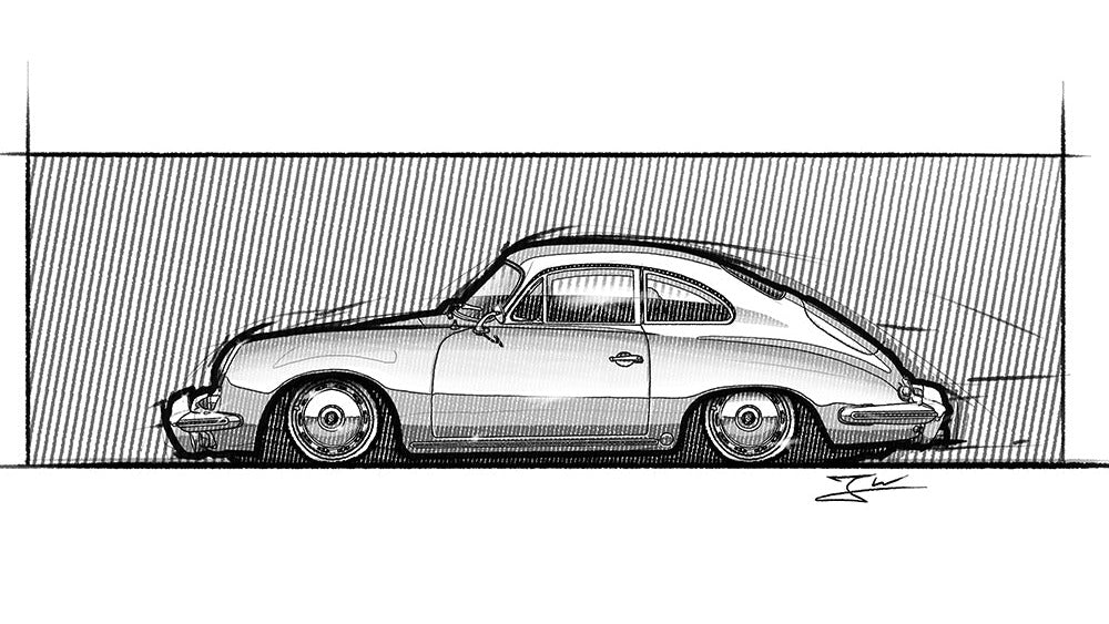 Automobil Design-Illustration