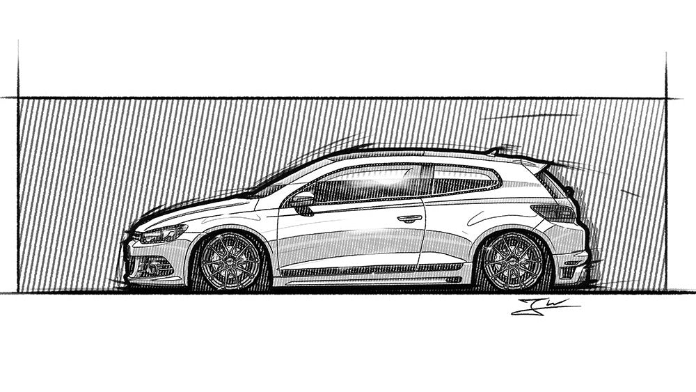 Automobil Design-Illustration