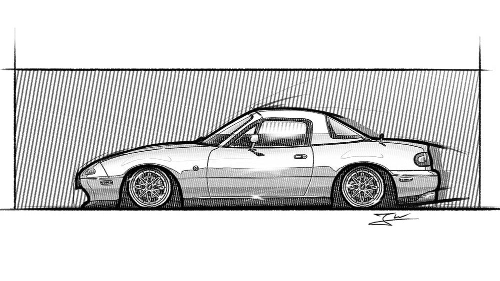 Automobil Design-Illustration