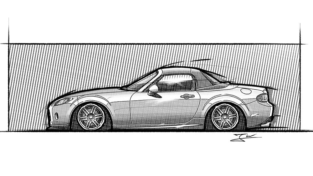 Automobil Design-Illustration