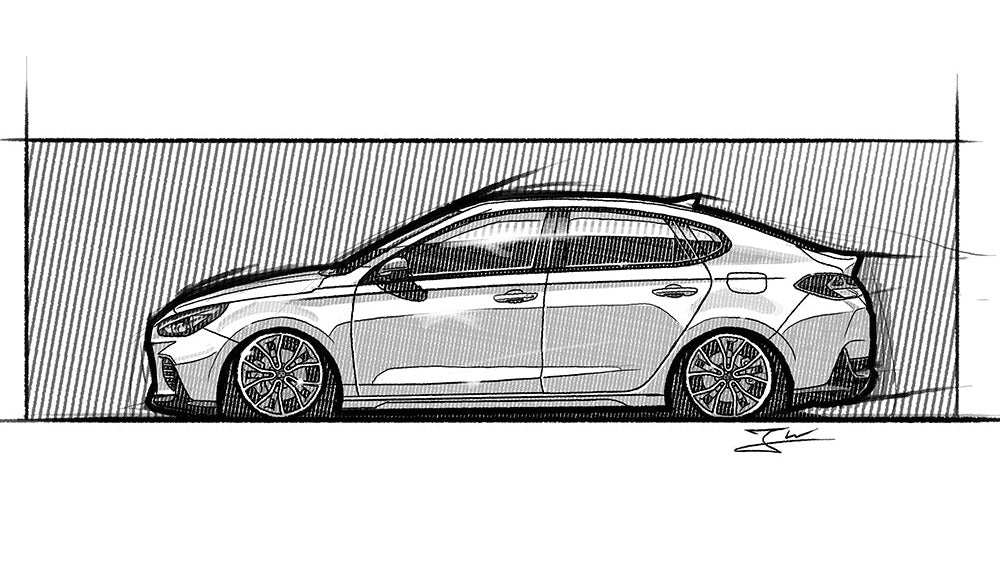 Automobil Design-Illustration