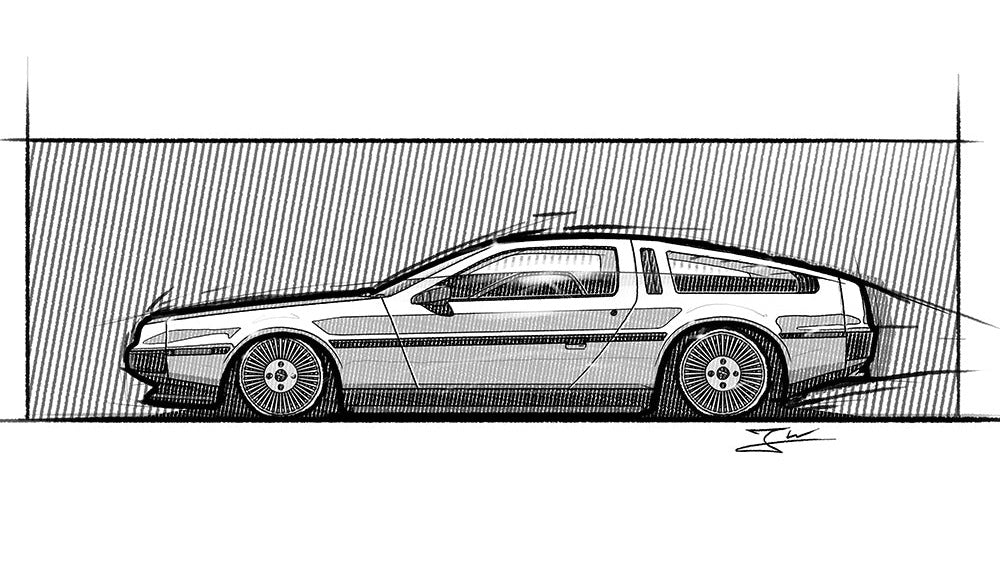 Automobil Design-Illustration