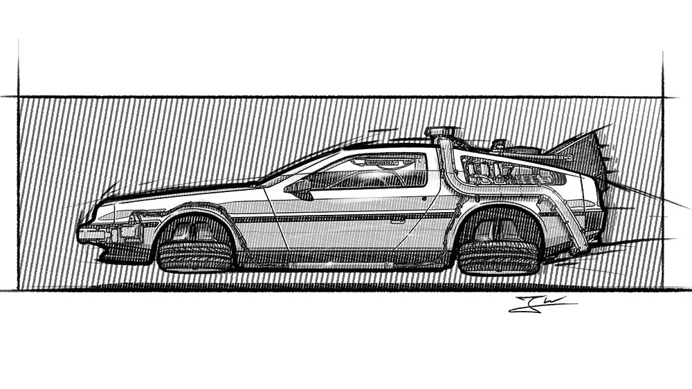 Automobil Design-Illustration