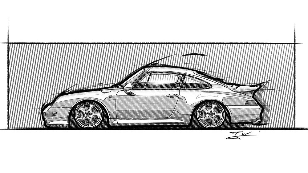 Automobil Design-Illustration