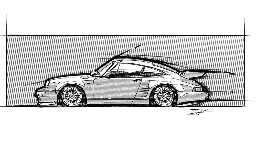 Automobil Design-Illustration