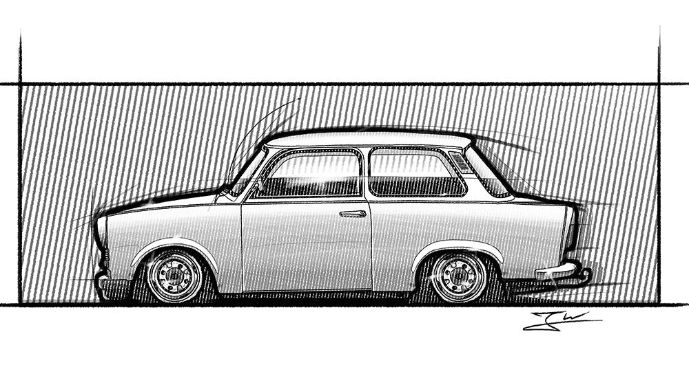 Automobil Design-Illustration