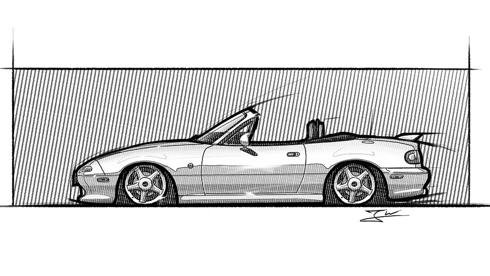 Automobil Design-Illustration