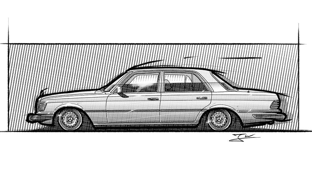 Automobil Design-Illustration