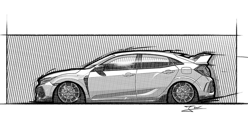 Automobil Design-Illustration