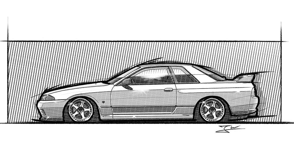 Automobil Design-Illustration