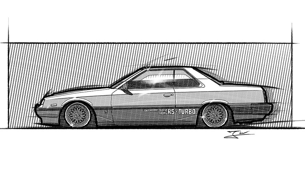 Automobil Design-Illustration