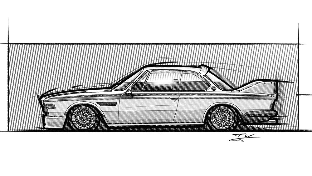 Automobil Design-Illustration