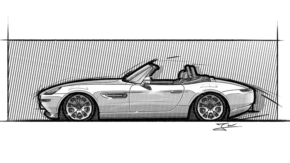 Automobil Design-Illustration