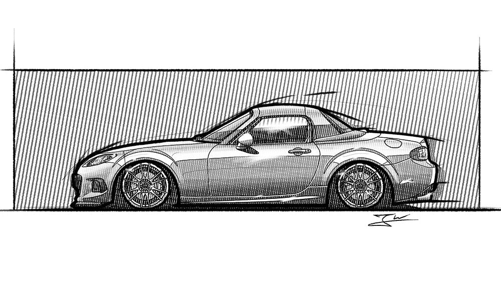 Automobil Design-Illustration