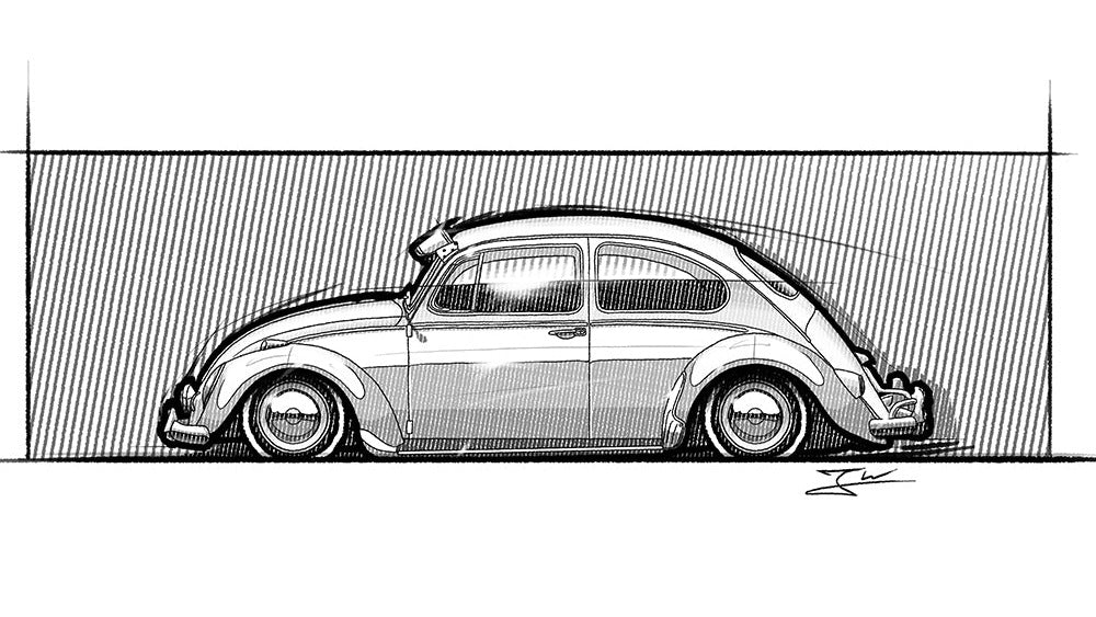 Automobil Design-Illustration