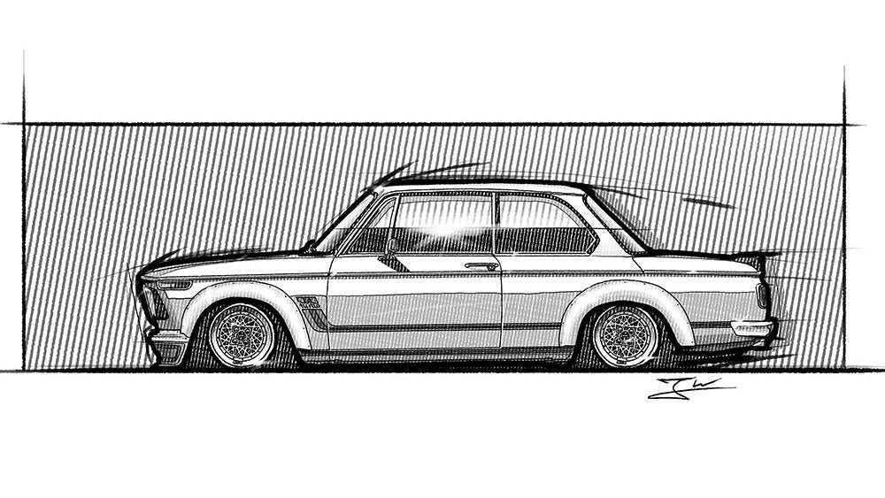 Automobil Design-Illustration