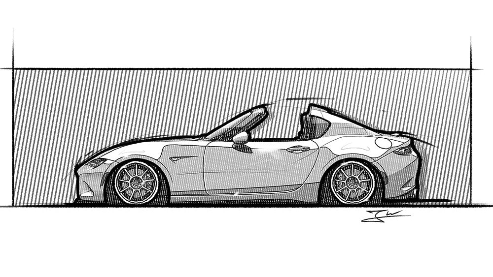 Automobil Design-Illustration