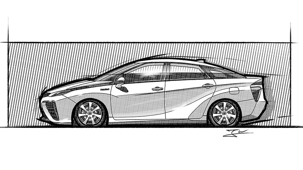 Automobil Design-Illustration