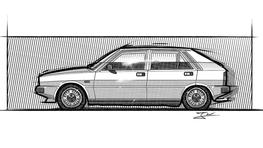 Automobil Design-Illustration