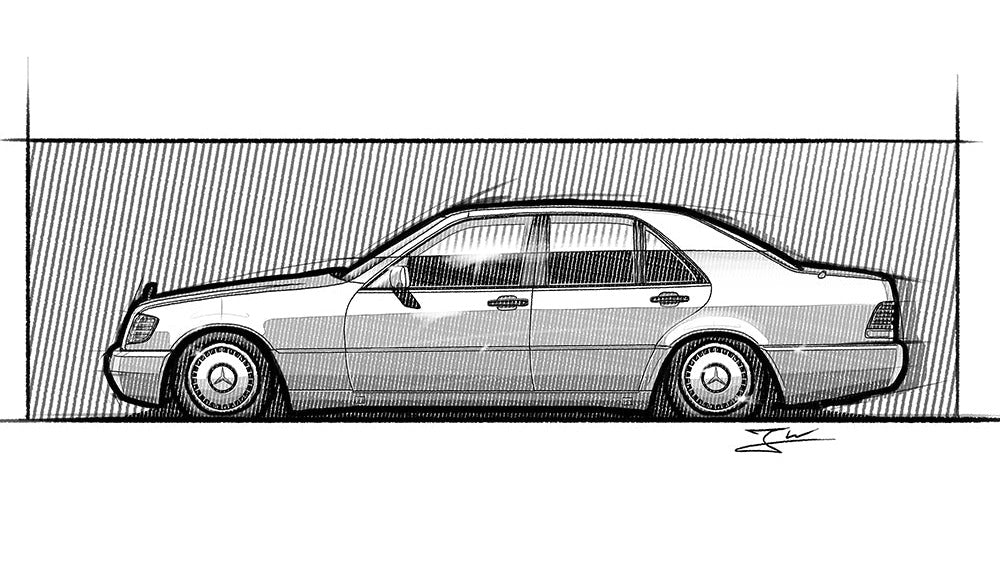 Automobil Design-Illustration