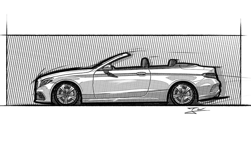 Automobil Design-Illustration