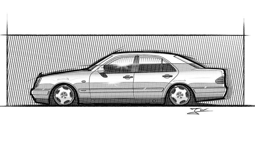 Automobil Design-Illustration