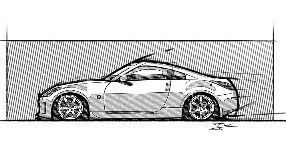 Automobil Design-Illustration