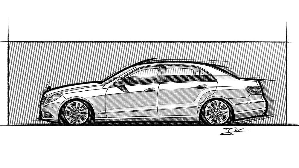 Automobil Design-Illustration