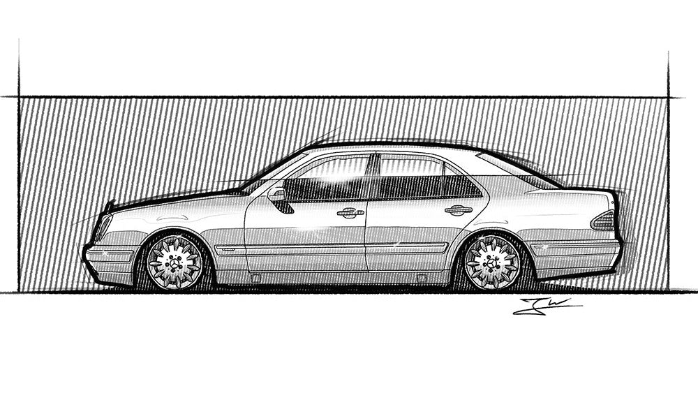 Automobil Design-Illustration