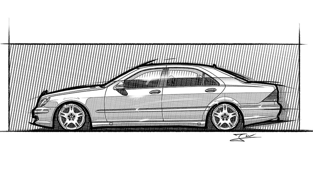 Automobil Design-Illustration