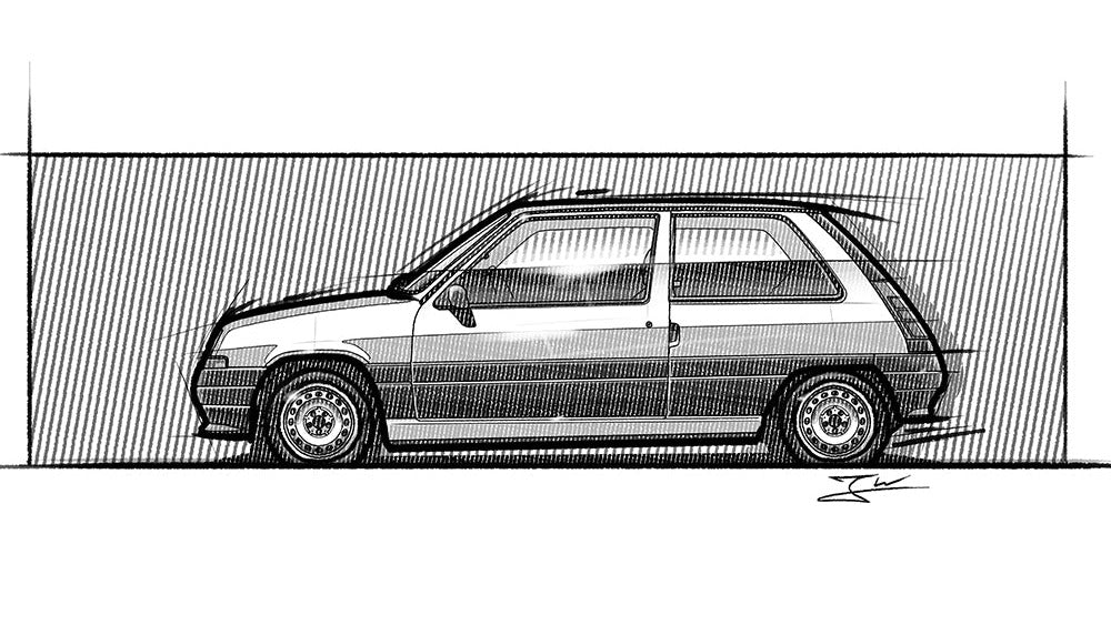 Automobil Design-Illustration