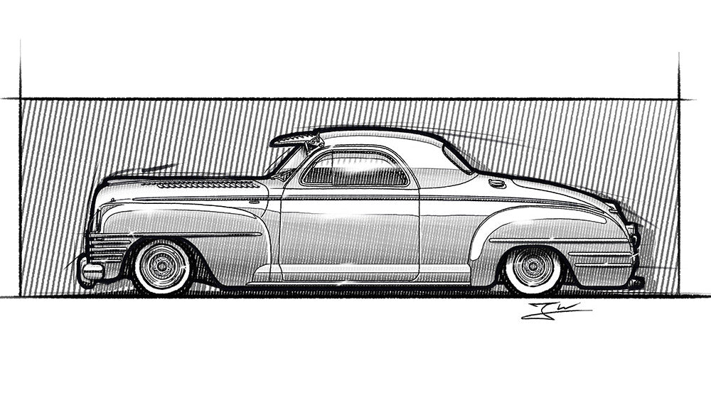 Automobil Design-Illustration