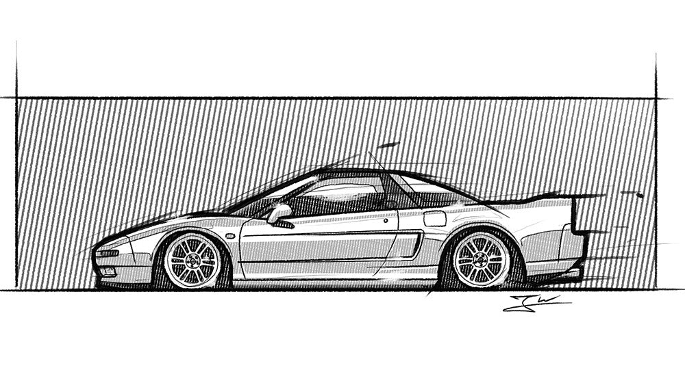 Automobil Design-Illustration