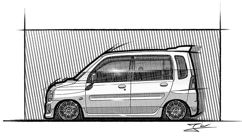 Automobil Design-Illustration