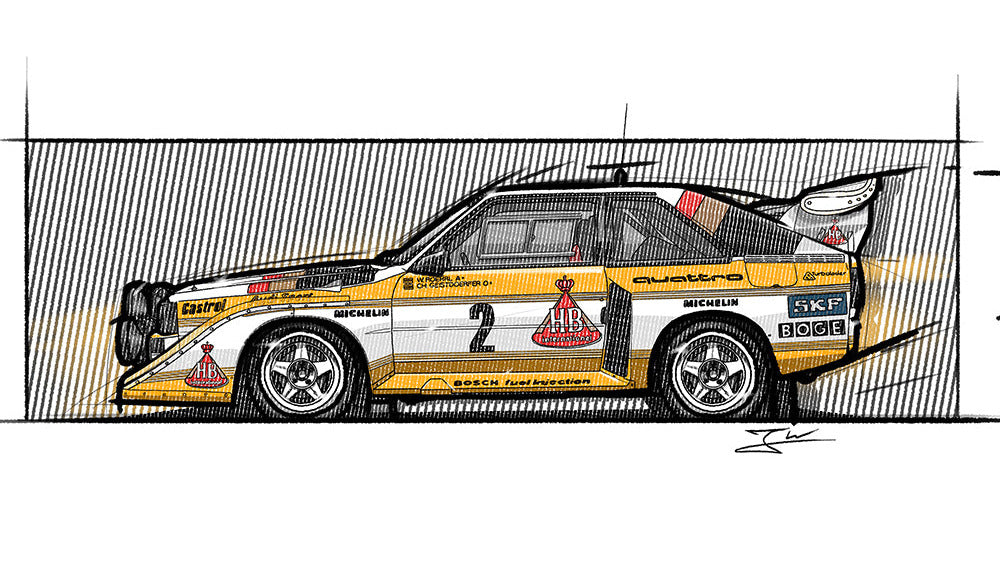 Automobil Design-Illustration