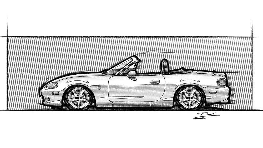 Automobil Design-Illustration