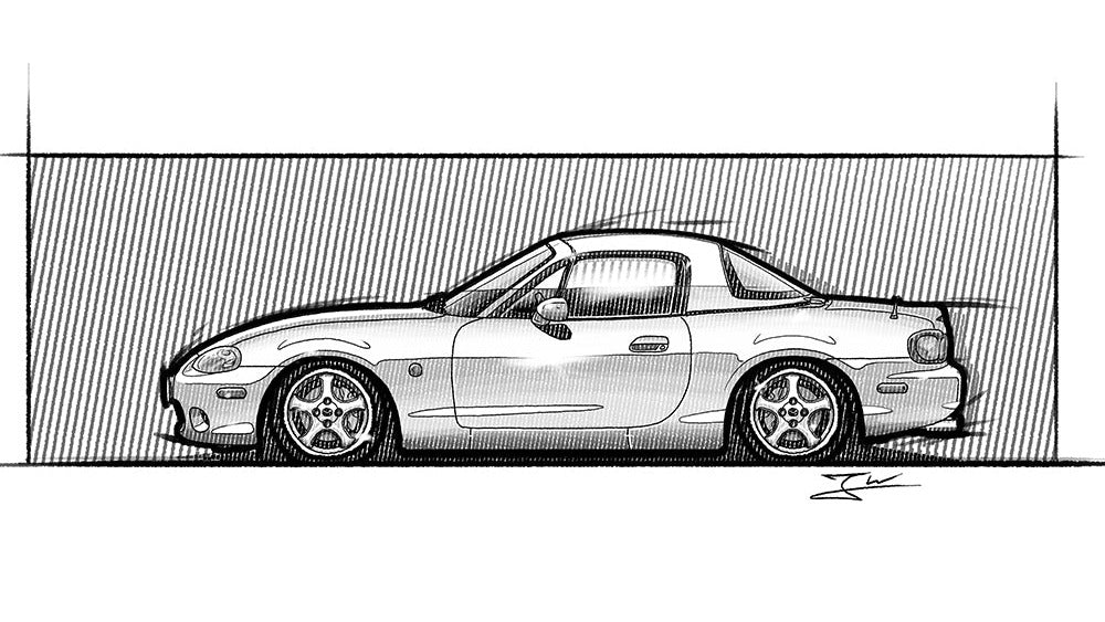 Automobil Design-Illustration