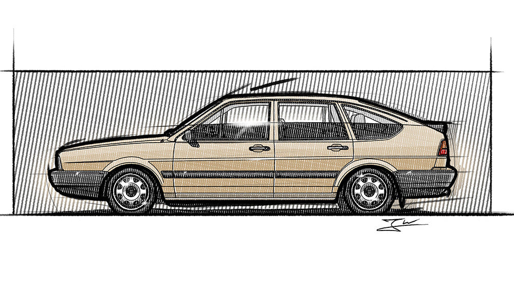 Automobil Design-Illustration