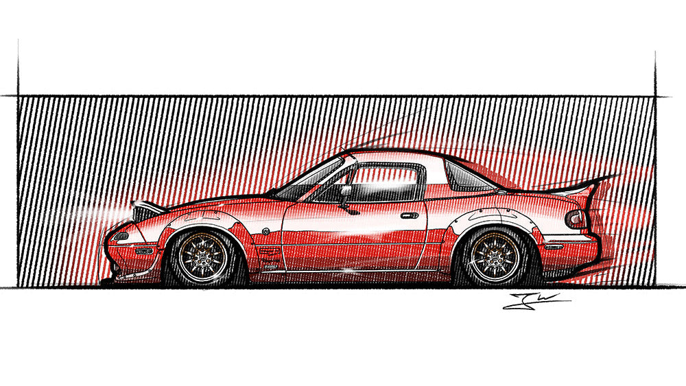 Automobil Design-Illustration