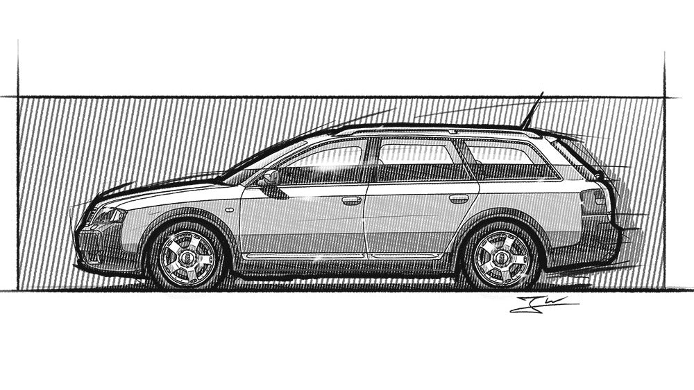 Automobil Design-Illustration