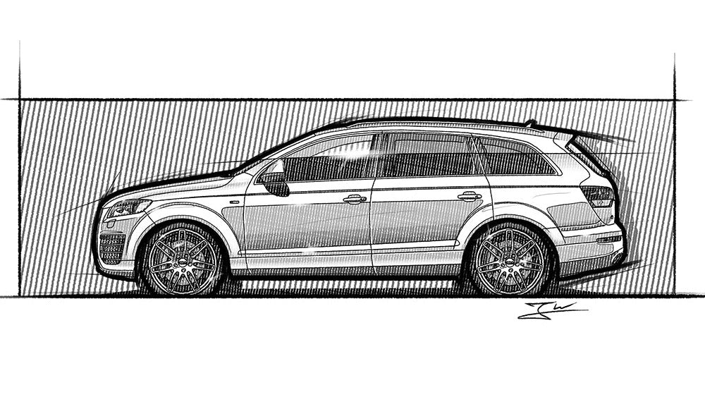 Automobil Design-Illustration