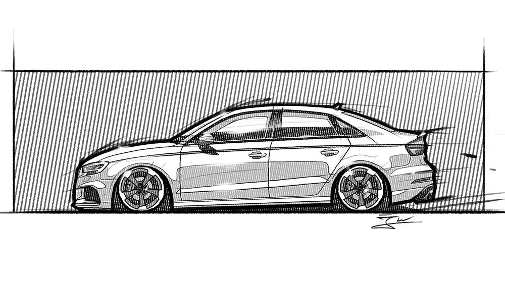 Automobil Design-Illustration