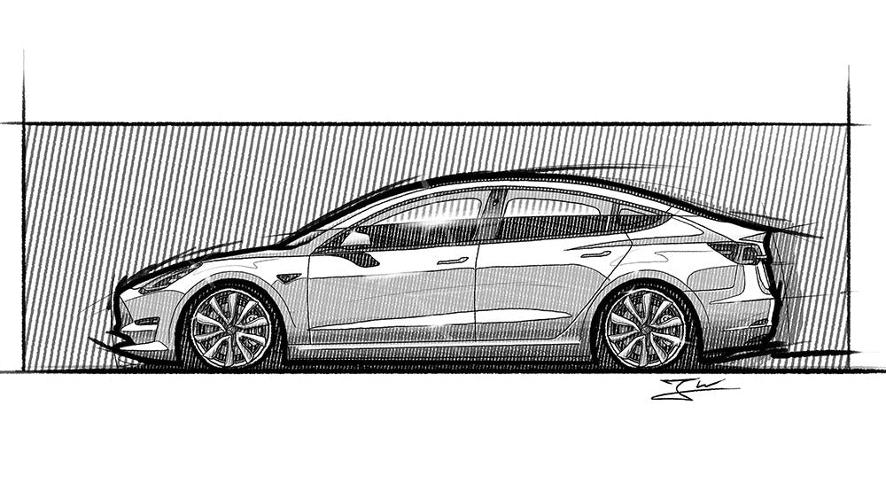 Automobil Design-Illustration