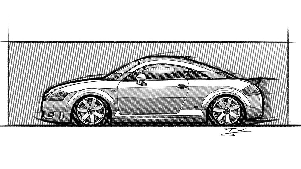 Automobil Design-Illustration